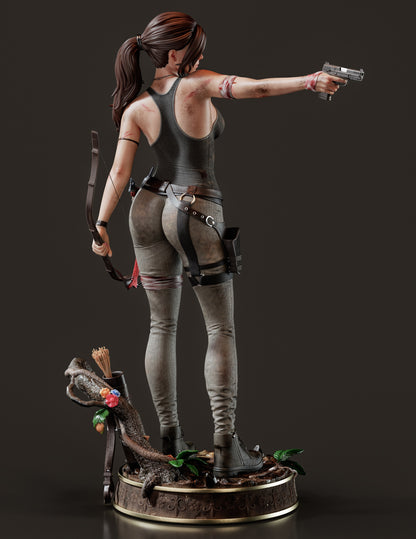 Lara Croft 2 Statue