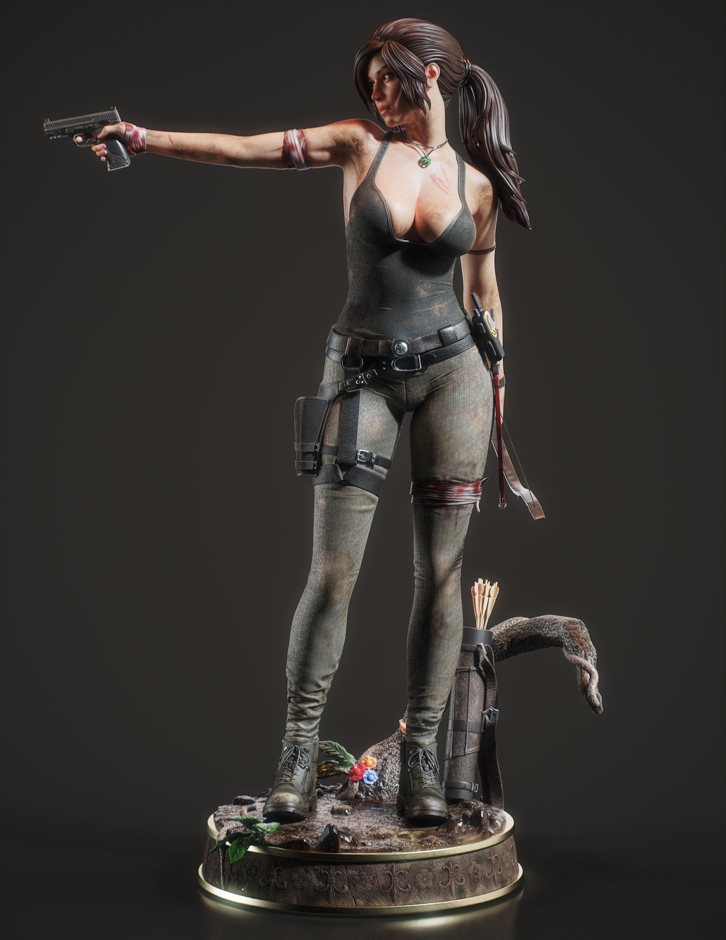 Lara Croft 2 Statue
