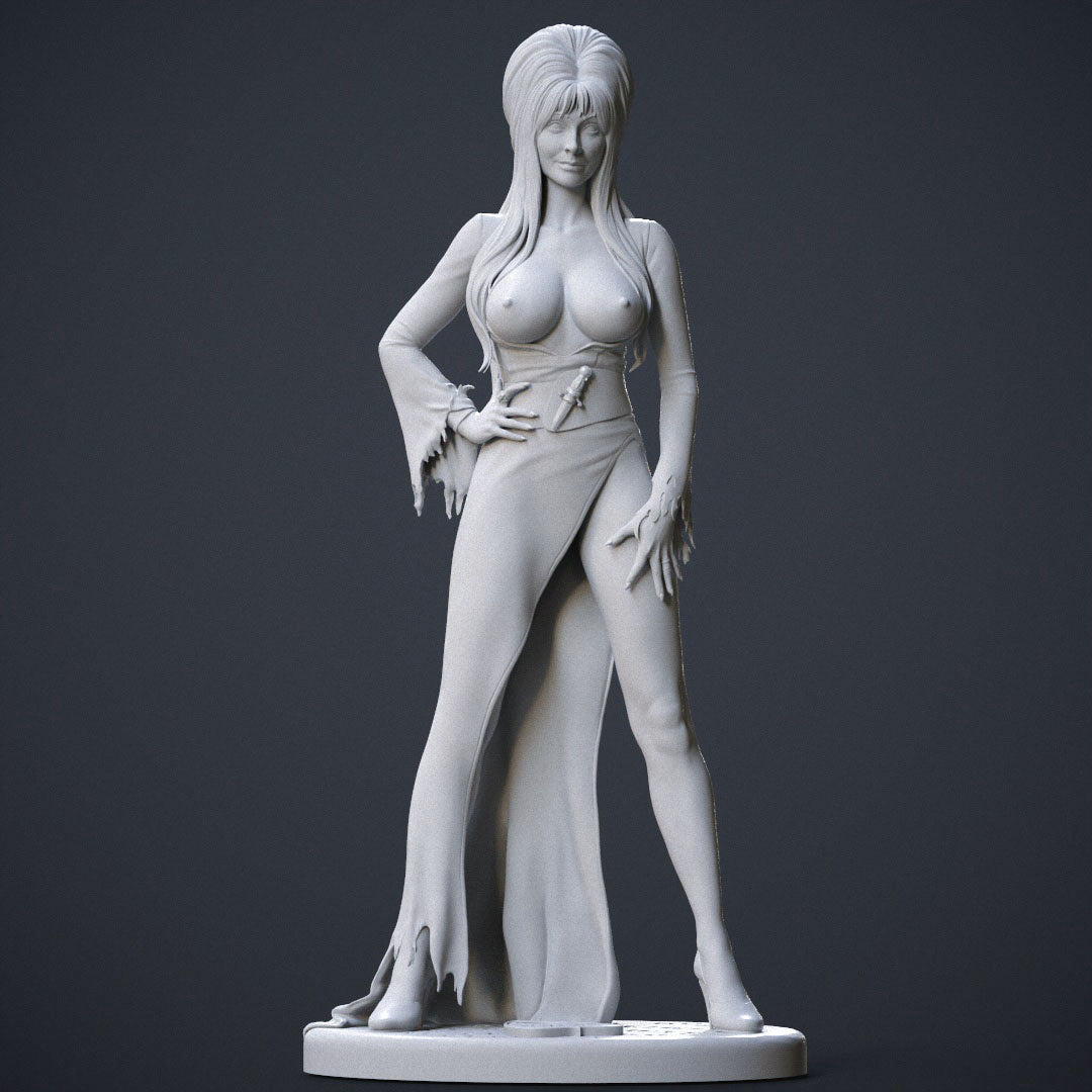 Elvira Statue 3D-Printed Kit