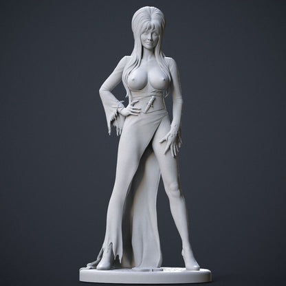 Elvira Statue 3D-Printed Kit