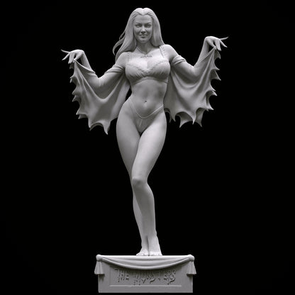 Lili Munster Statue 3D-Printed Kit