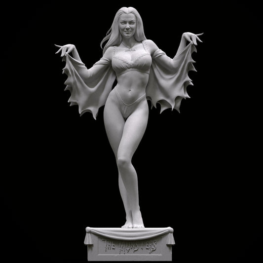 Lili Munster Statue 3D-Printed Kit