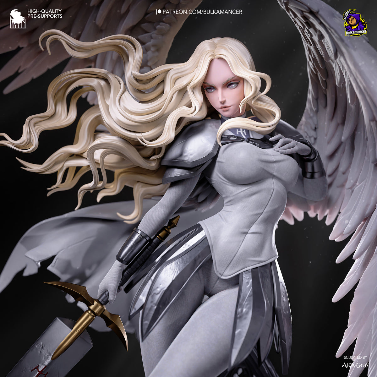 Teresa (Claymore) Statue 3D-Printed Kit