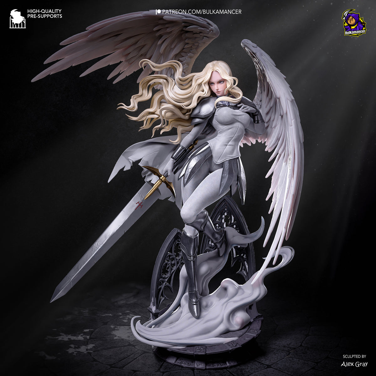 Teresa (Claymore) Statue 3D-Printed Kit
