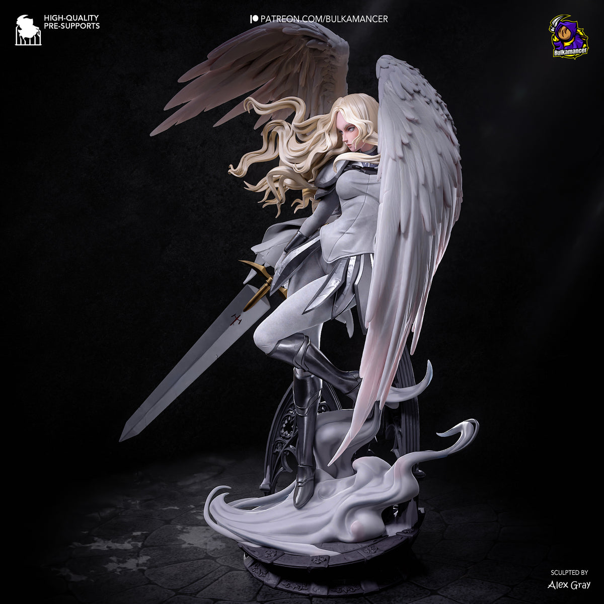 Teresa (Claymore) Statue 3D-Printed Kit