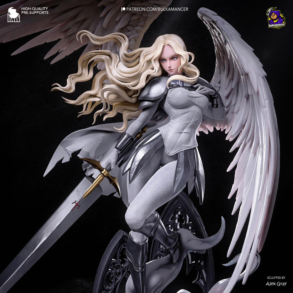Teresa (Claymore) Statue 3D-Printed Kit