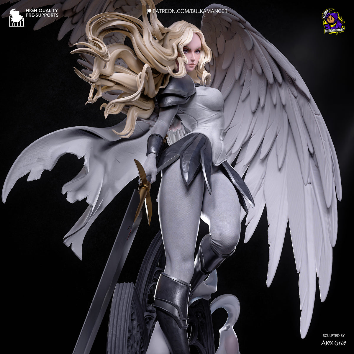 Teresa (Claymore) Statue 3D-Printed Kit