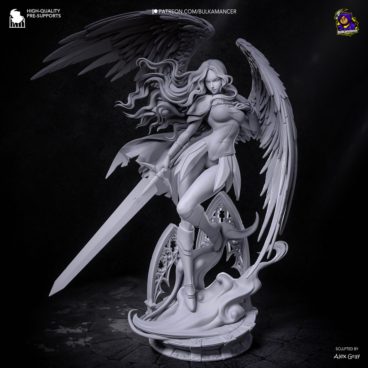 Teresa (Claymore) Statue 3D-Printed Kit