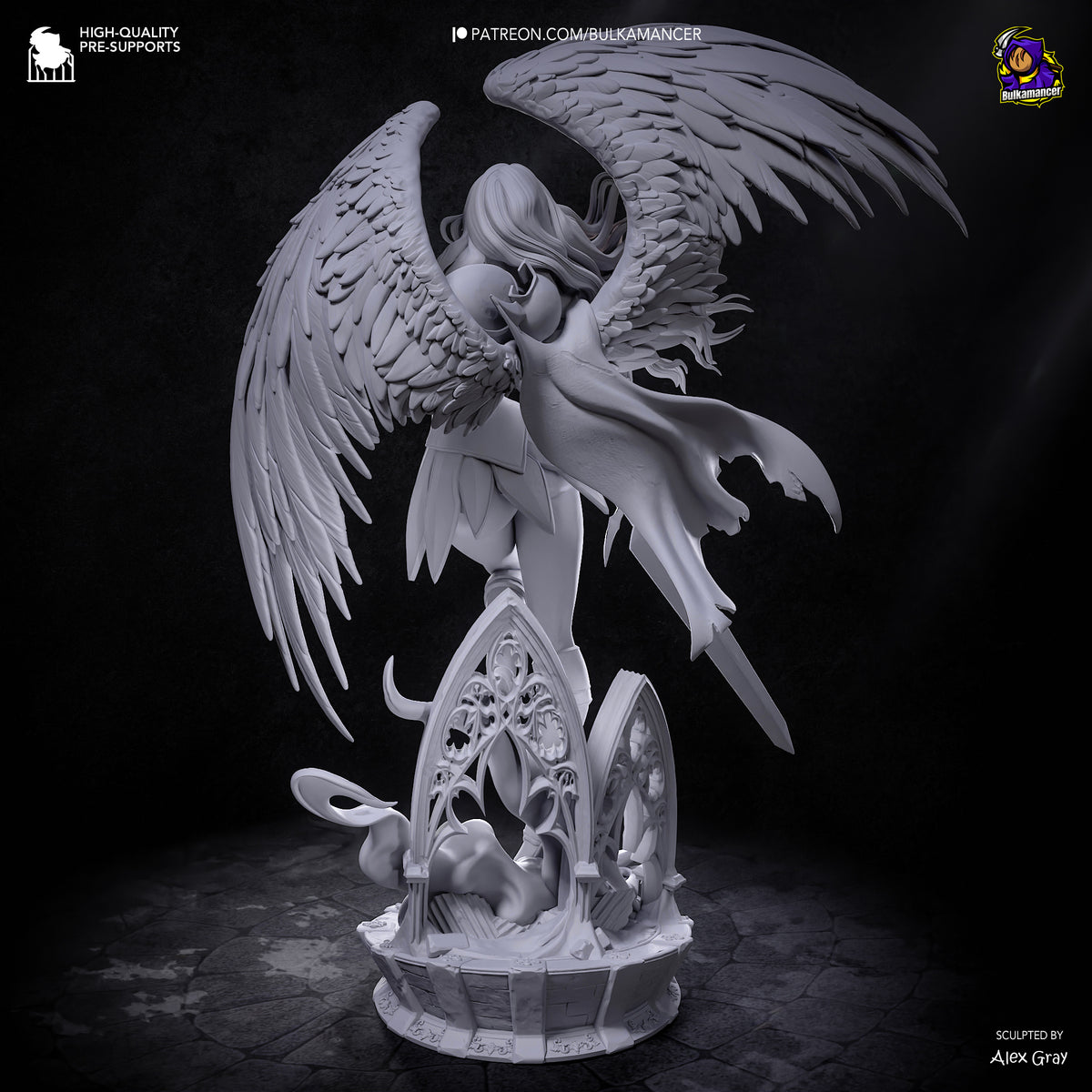 Teresa (Claymore) Statue 3D-Printed Kit