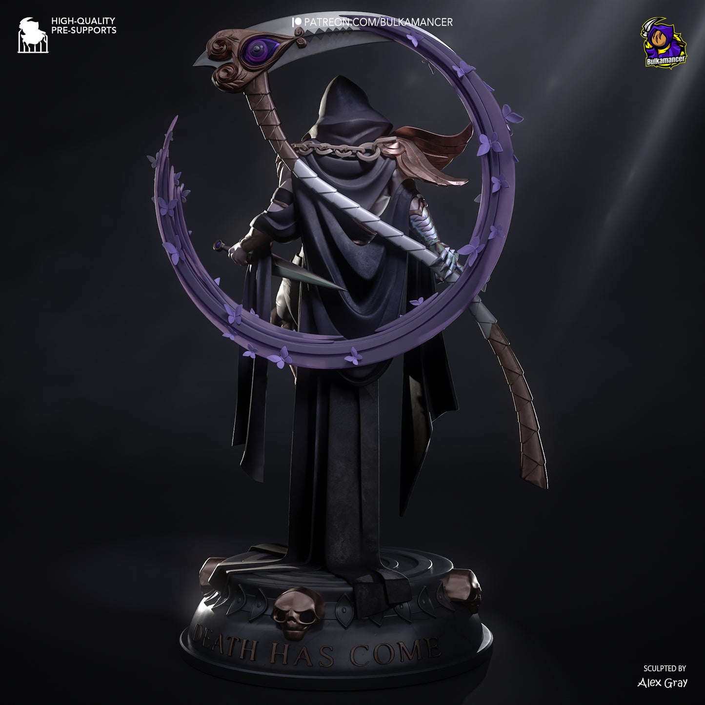 Thanatos Statue