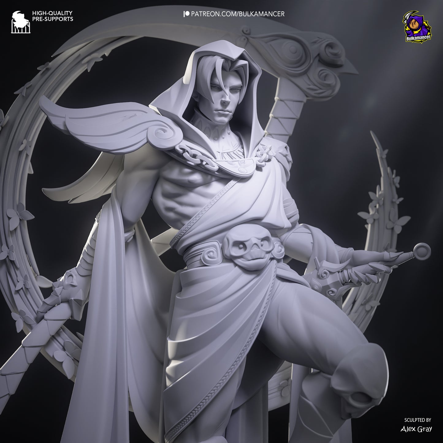 Thanatos Statue