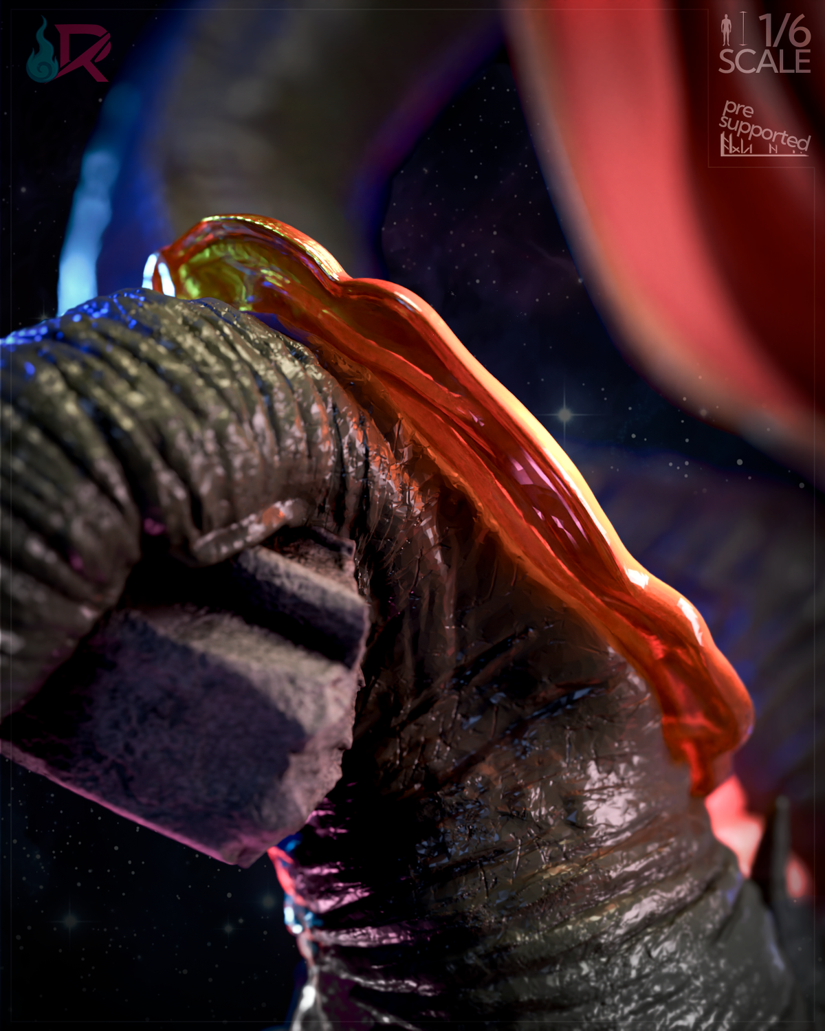 Dr. Strange VS Shuma Gorath Statue 3D-Printed Kit