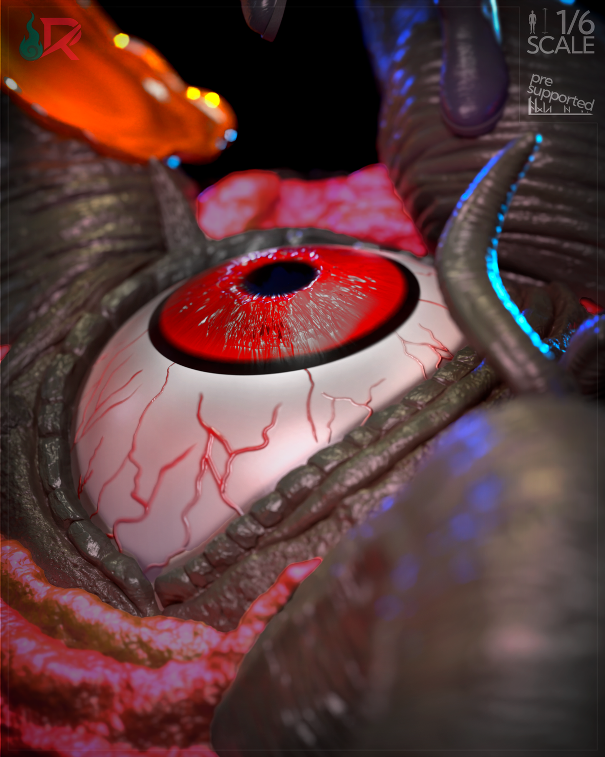 Dr. Strange VS Shuma Gorath Statue 3D-Printed Kit