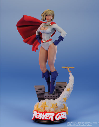 Power Girl Statue