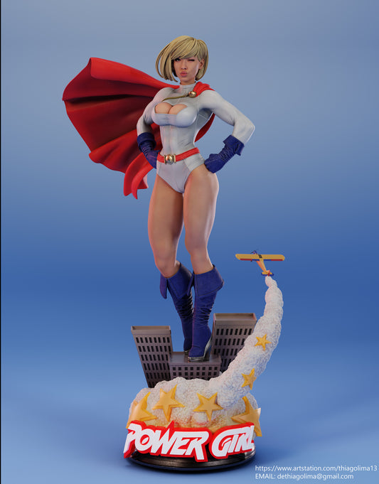 Power Girl Statue
