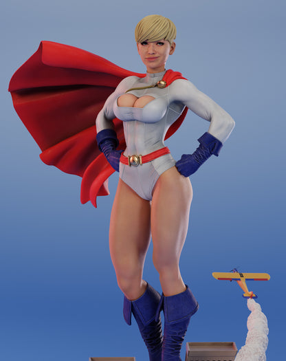 Power Girl Statue