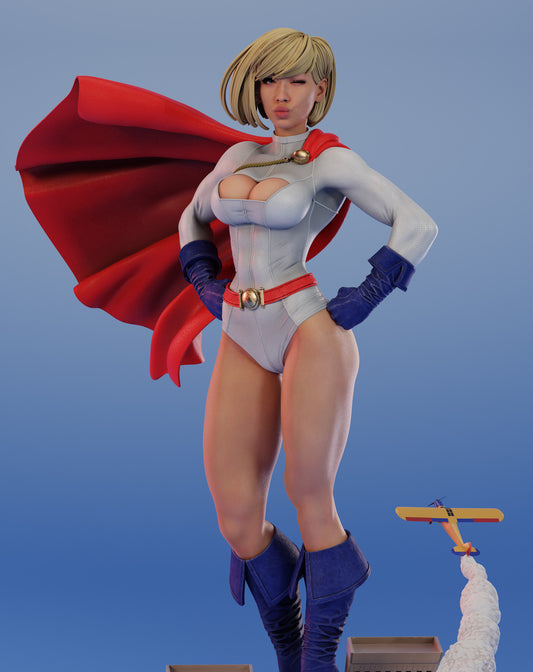 Power Girl Statue