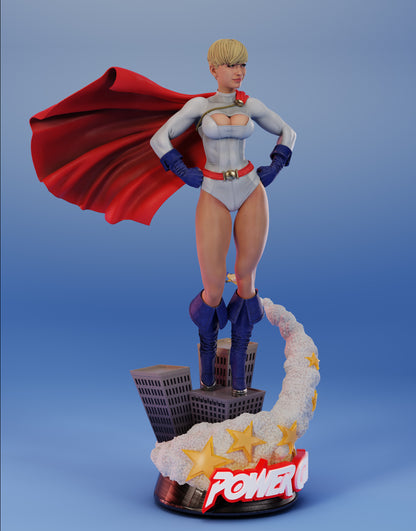 Power Girl Statue