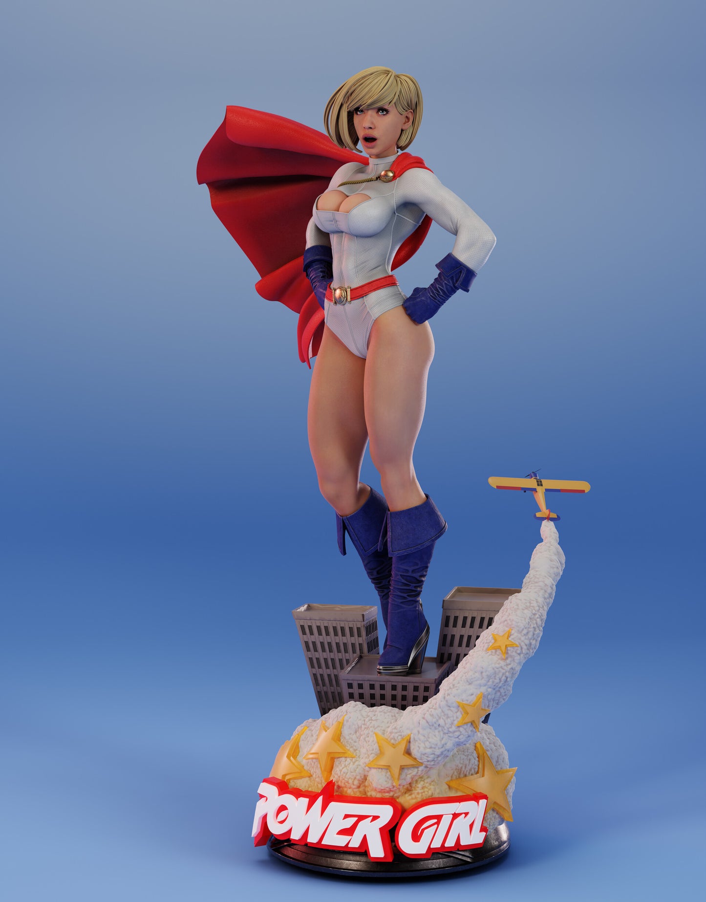 Power Girl Statue