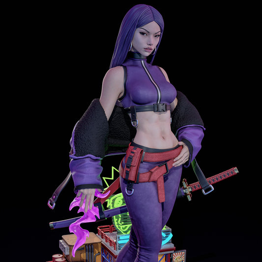 Psylocke (JP Skin) Statue