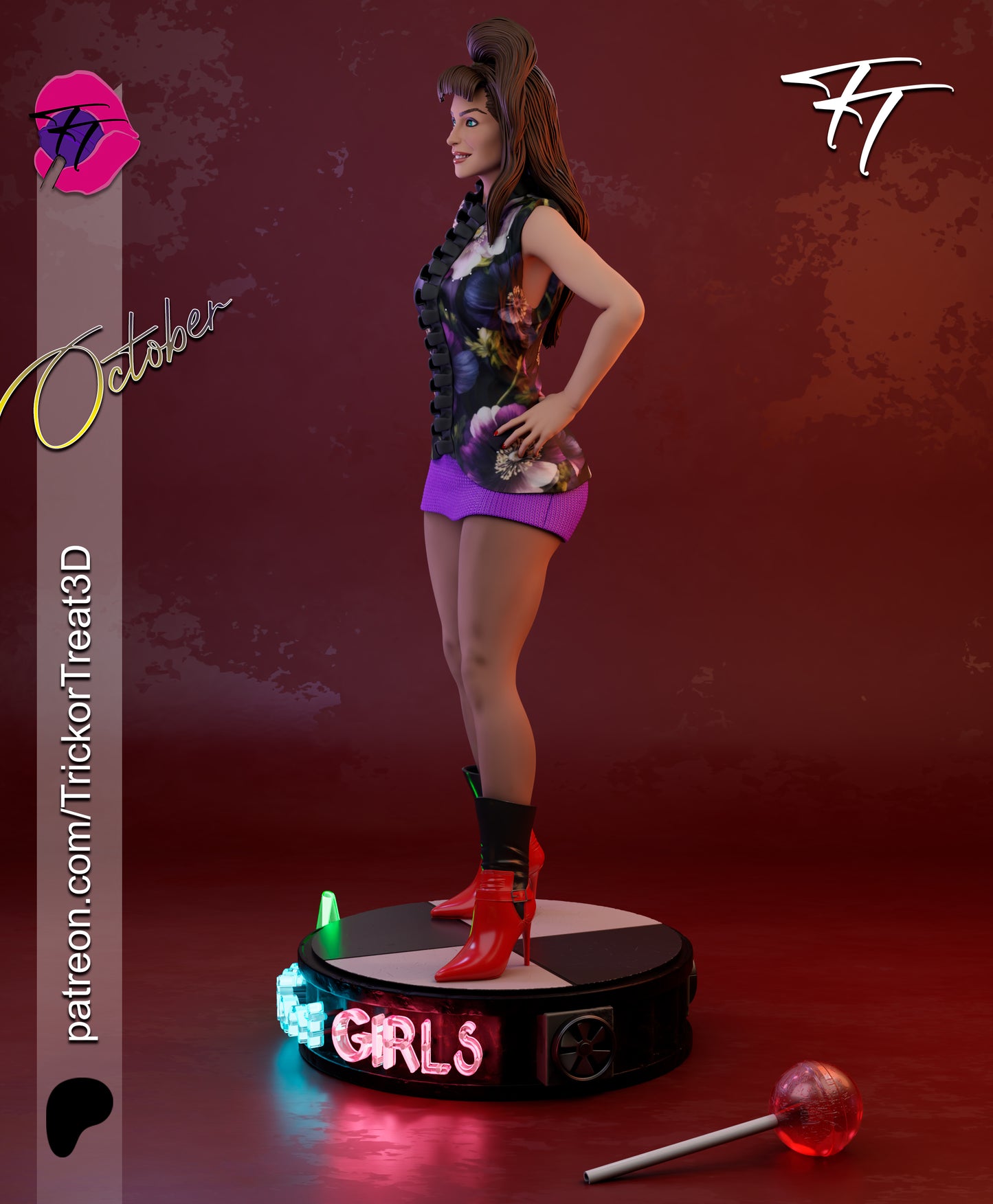 Mary (Total Recall) Statue