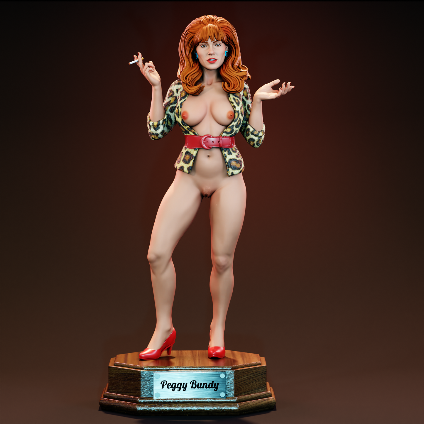 Peggy Bumdy Statue 3D-Printed Kit