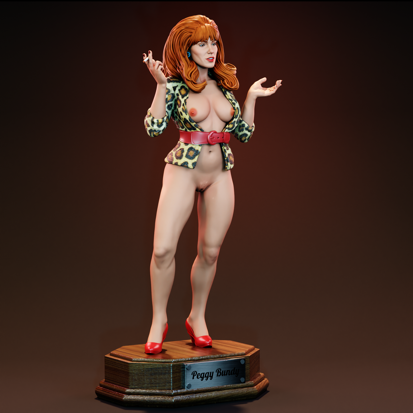 Peggy Bumdy Statue 3D-Printed Kit
