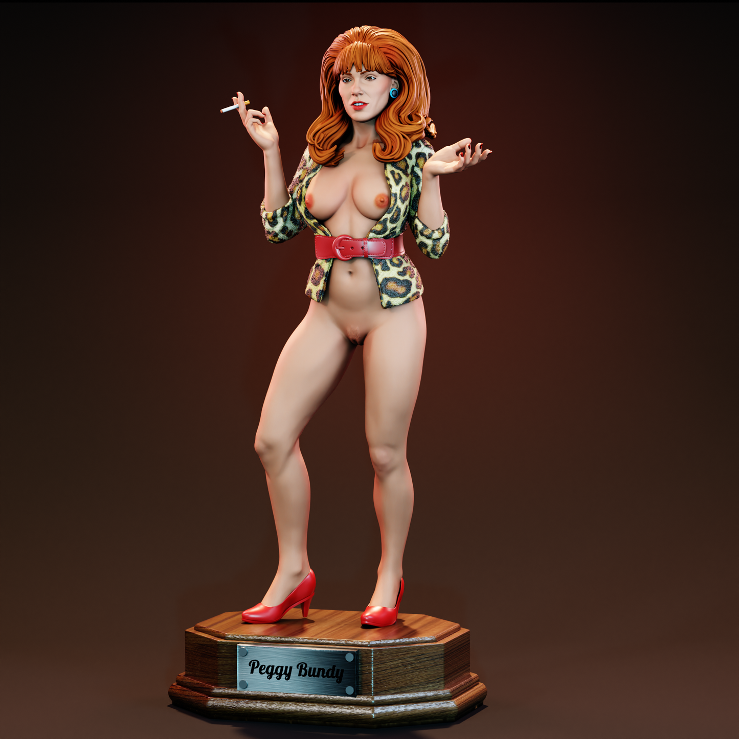 Peggy Bumdy Statue 3D-Printed Kit