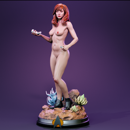 Beverly Crusher Statue 3D-Printed Kit