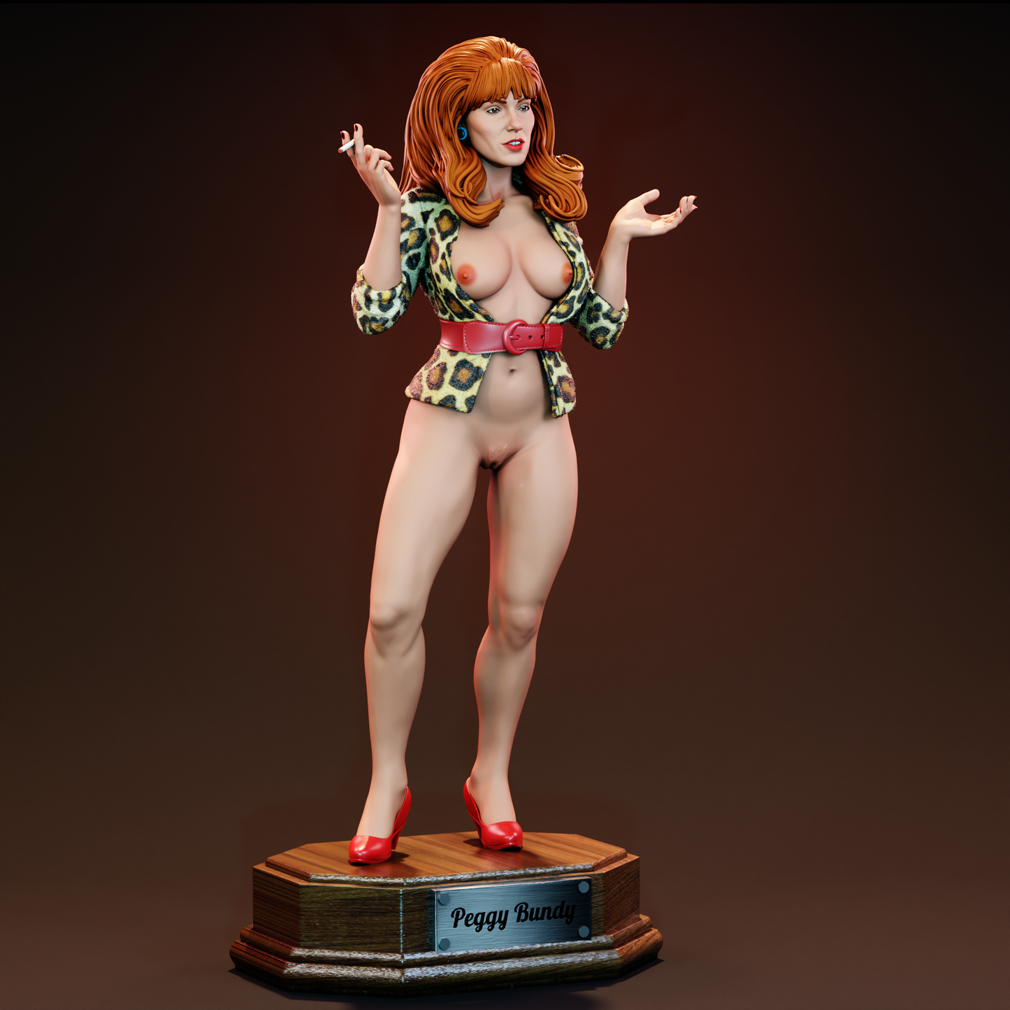 Peggy Bumdy Statue 3D-Printed Kit