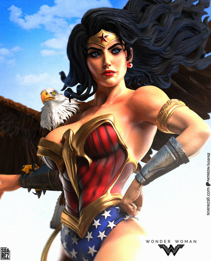 Wonder Woman Statue