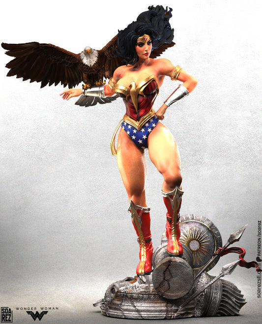 Wonder Woman Statue