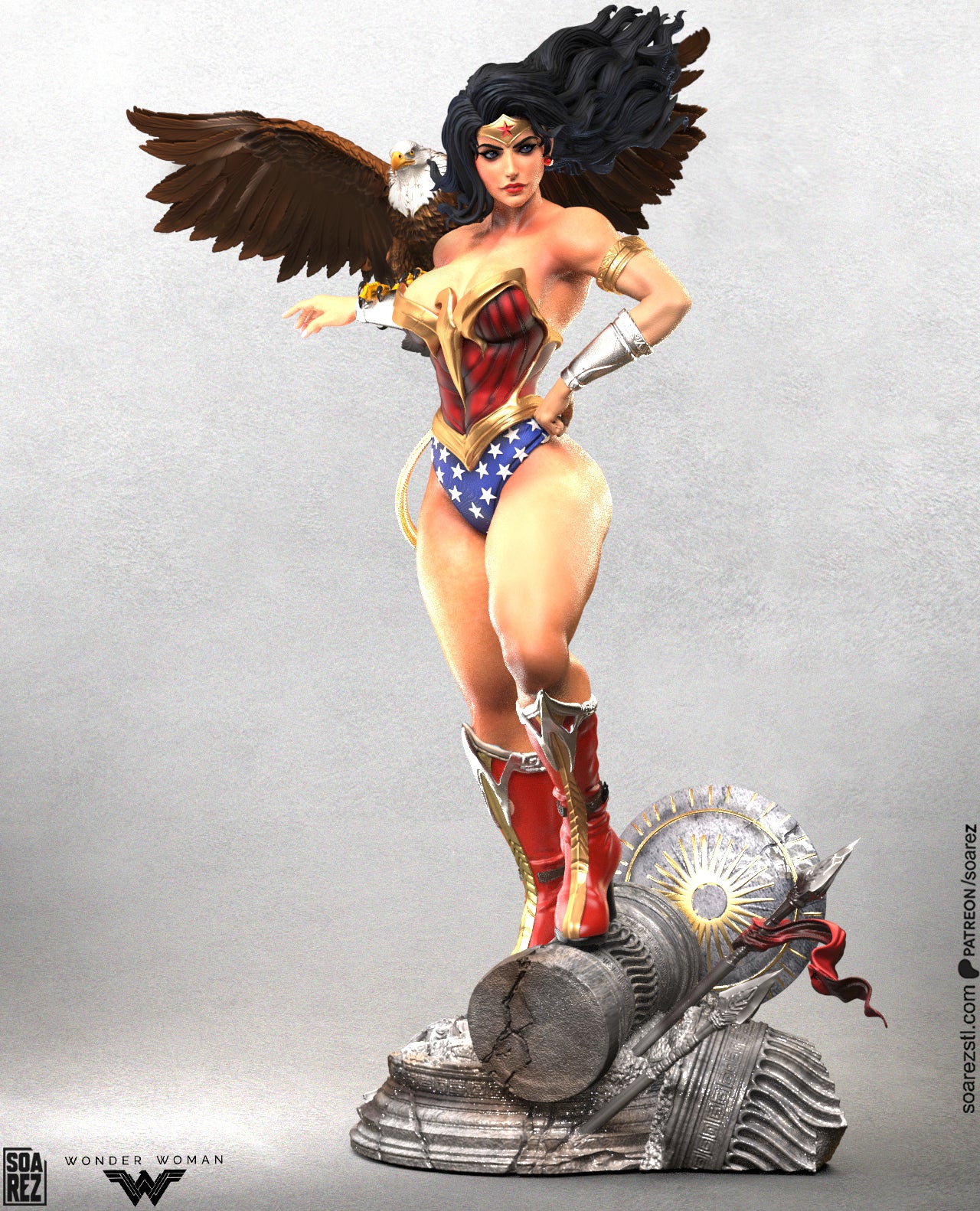 Wonder Woman Statue