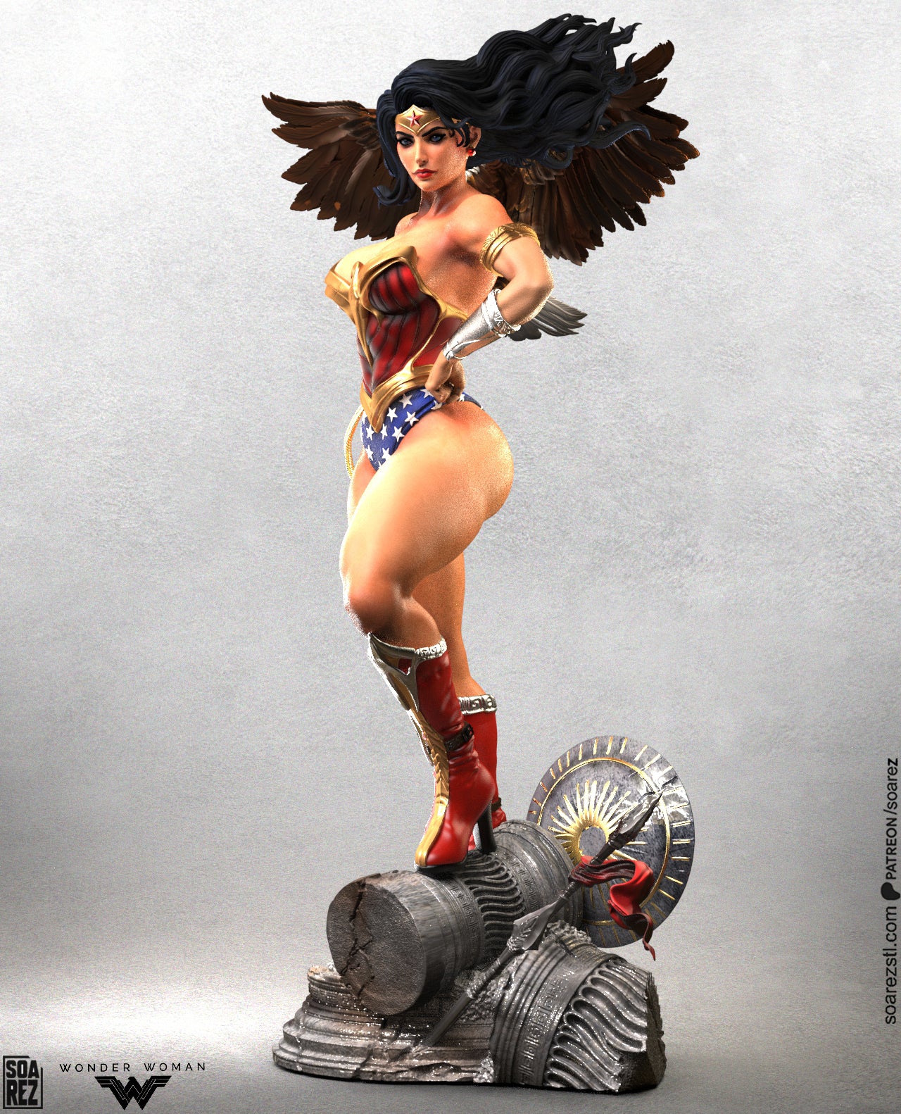 Wonder Woman Statue
