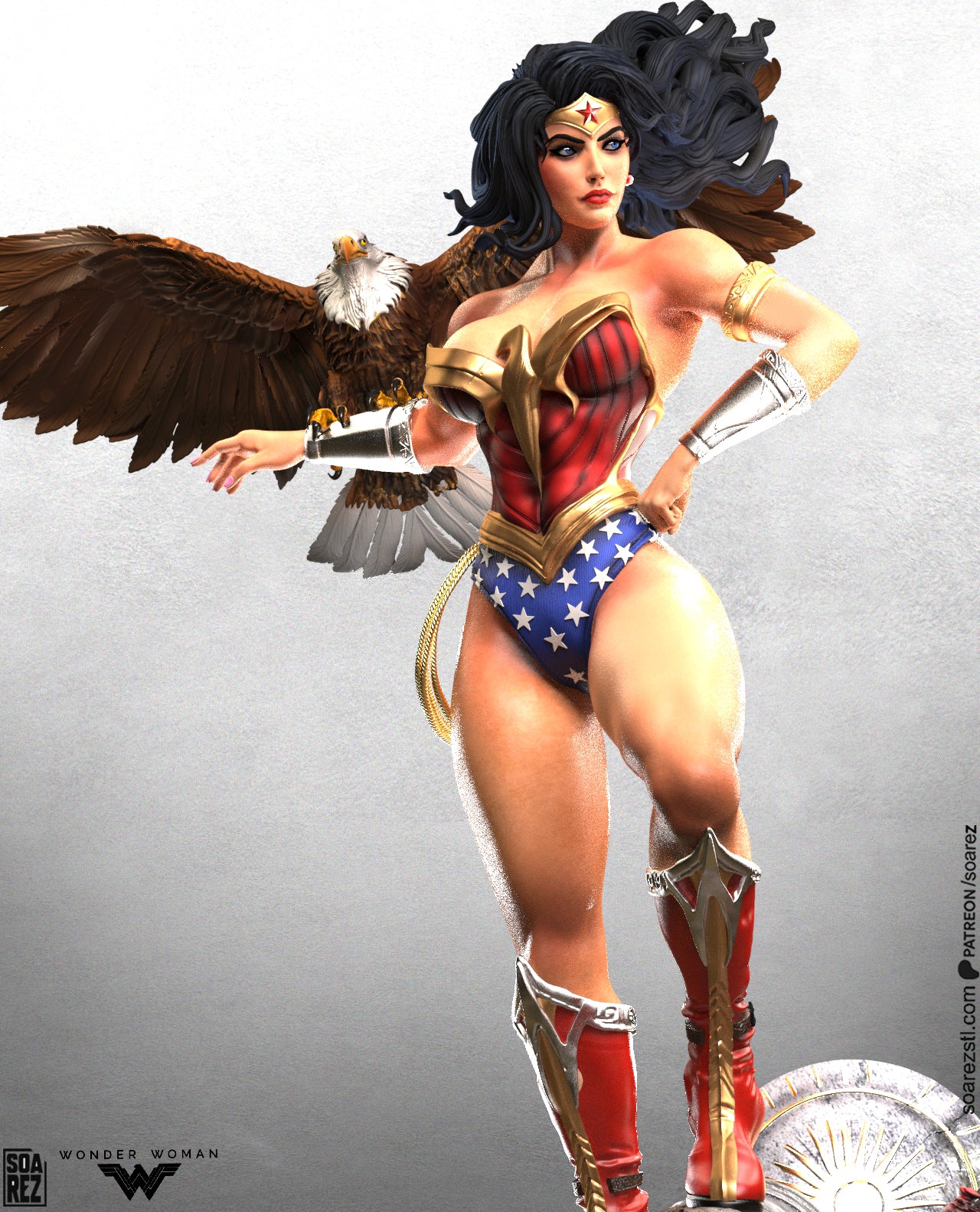 Wonder Woman Statue