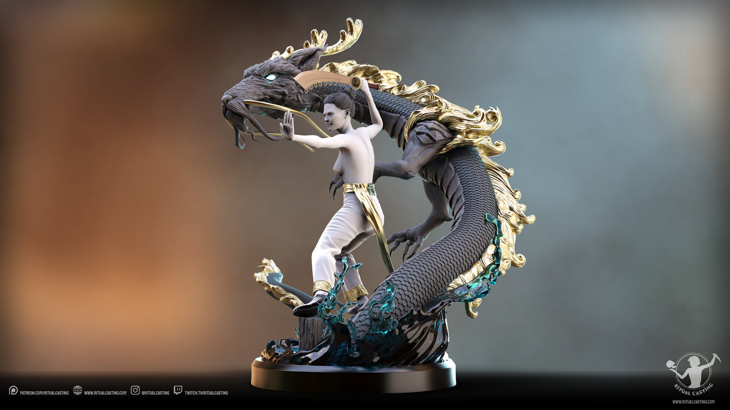 Lady Xiu Statue