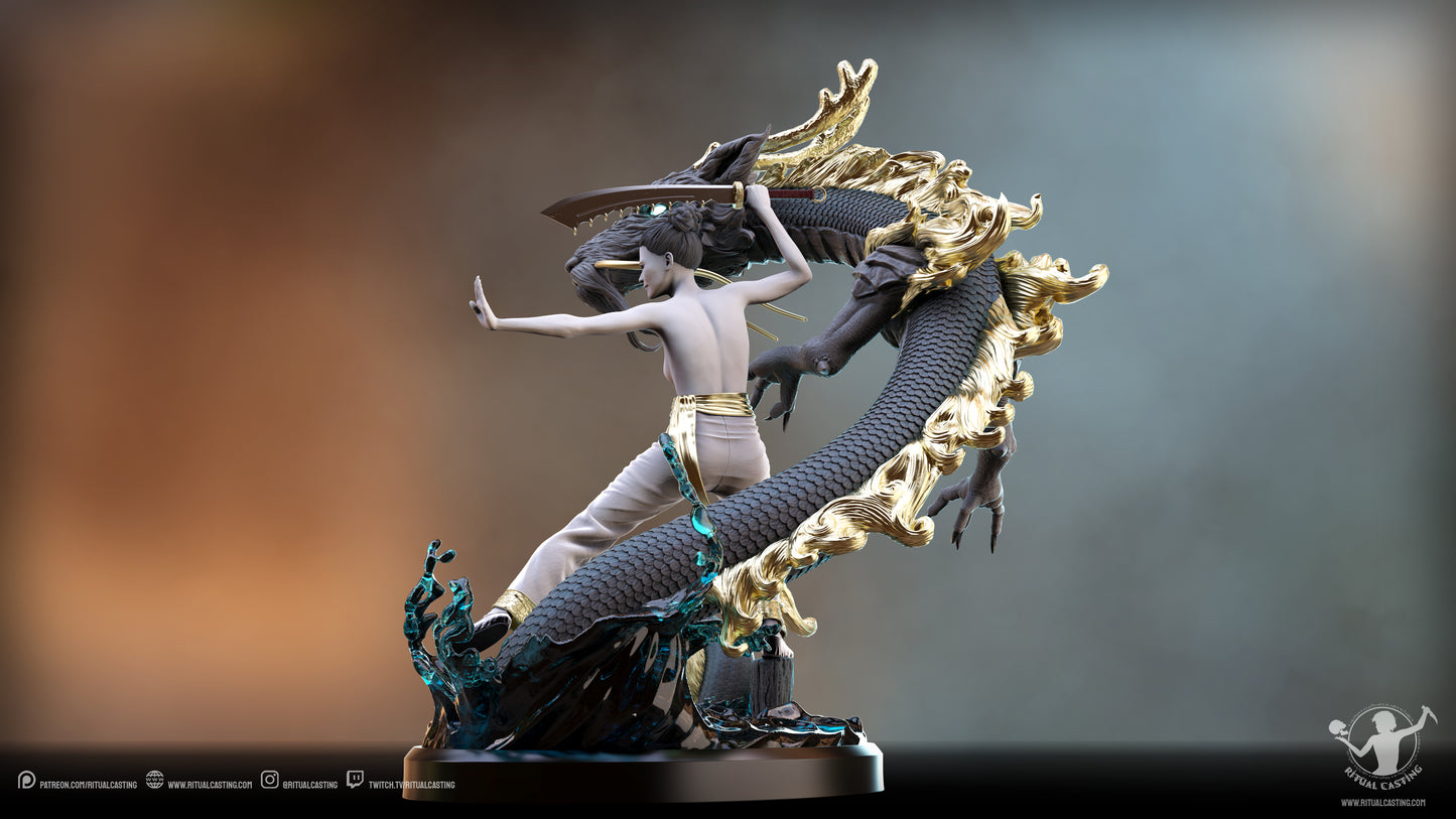 Lady Xiu Statue