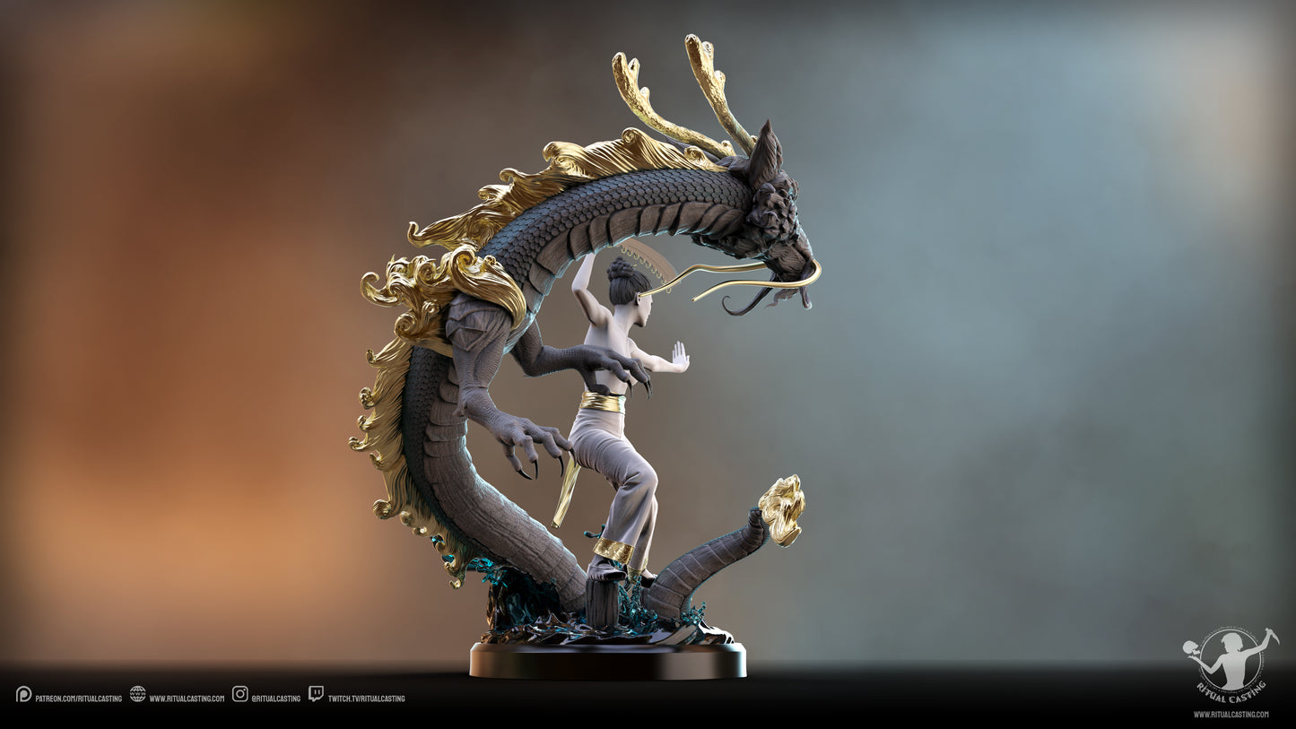 Lady Xiu Statue