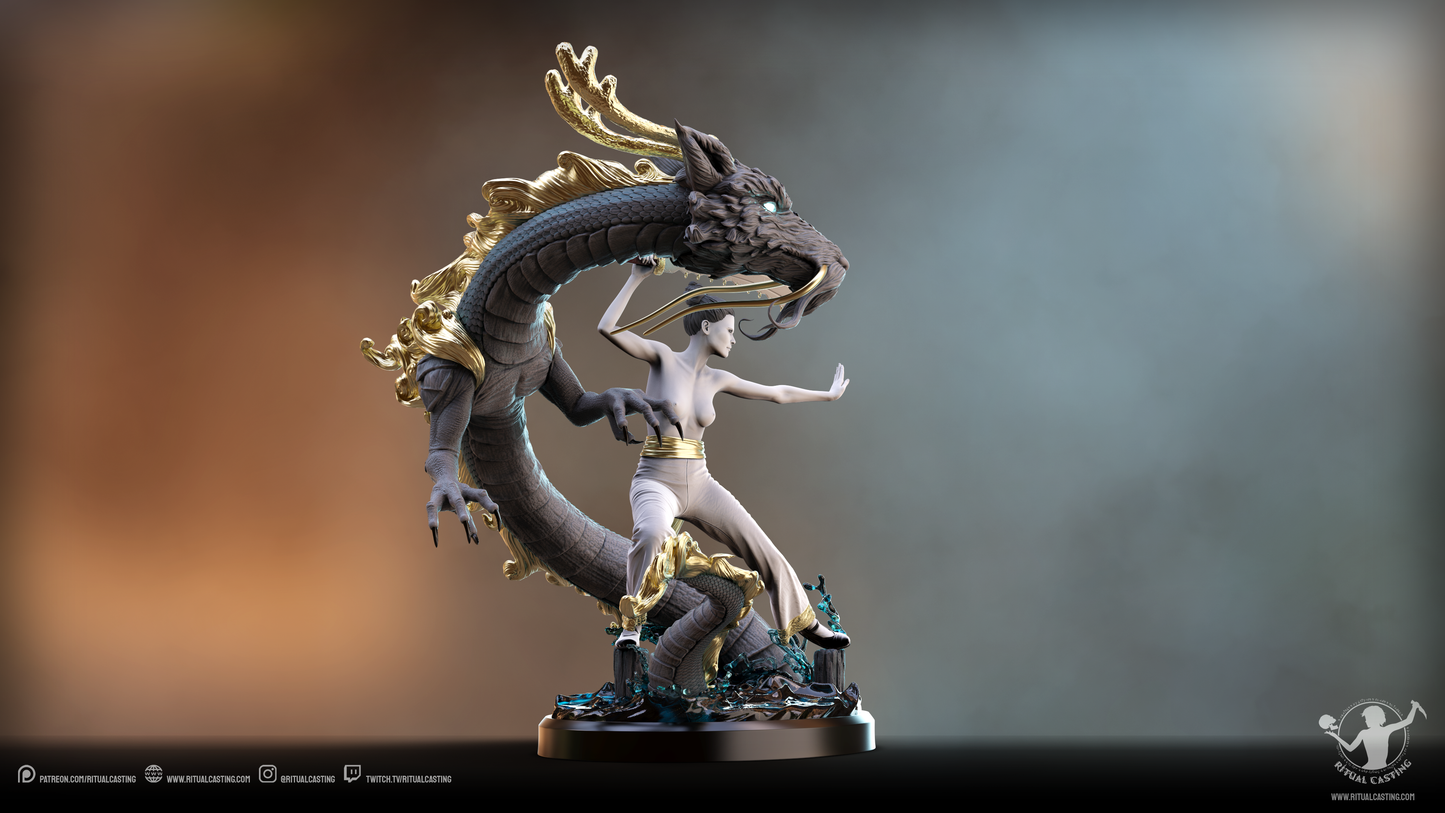 Lady Xiu Statue