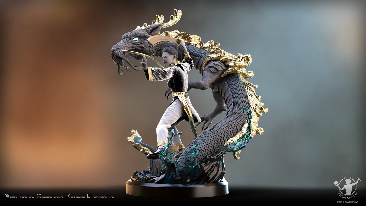 Lady Xiu Statue