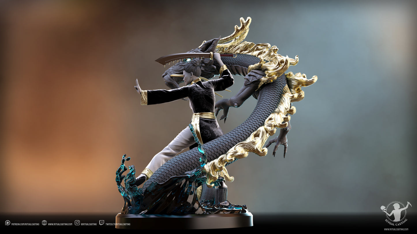 Lady Xiu Statue