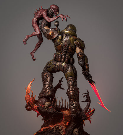Doom Slayer Statue